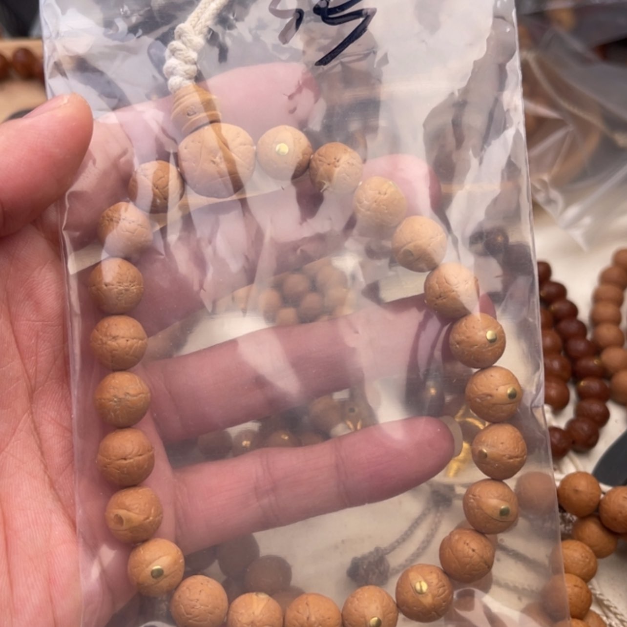 【闪购商品】凤眼菩提手串煎****套11铜钉