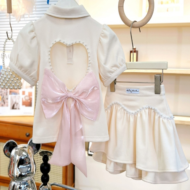 XRE2ZZ065夏款女童套装6262