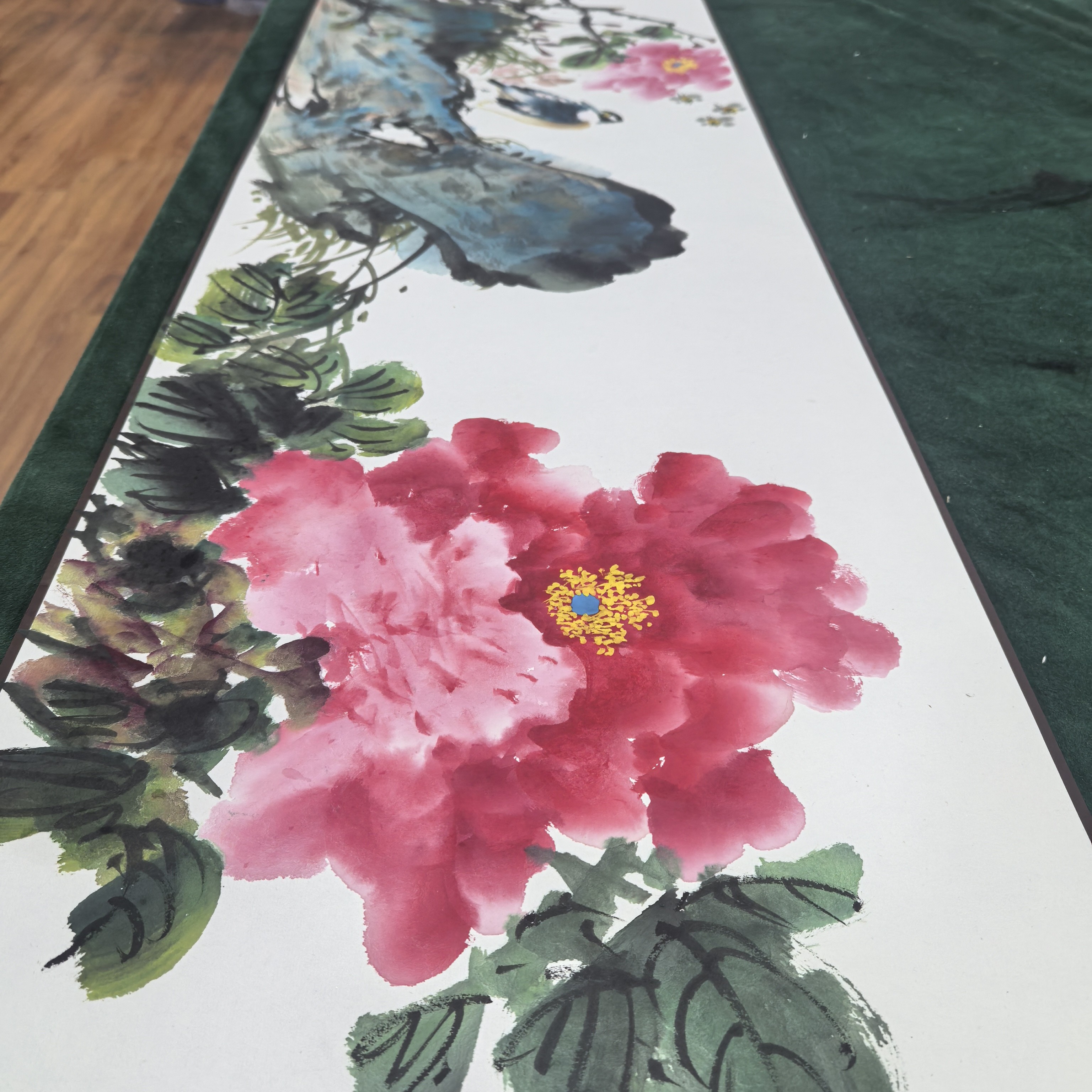 孙祺先生作品《花开富贵》