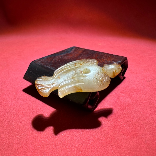 清中期玉圆雕凤鸟-HBG128379（福利）