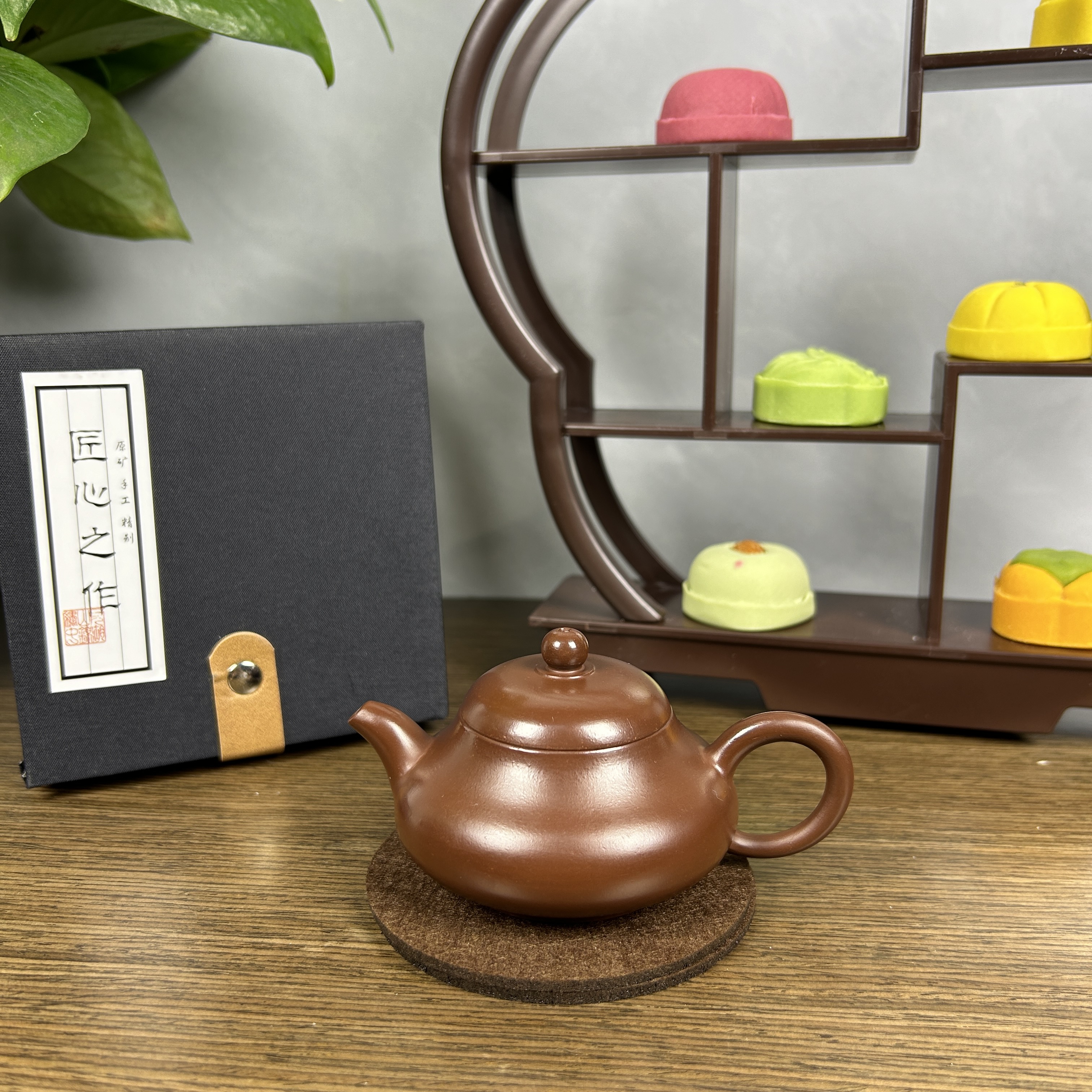 玉乳壶潮州原矿紫泥原矿纯手工拉胚全手工制作潮州手拉壶茶壶茶具