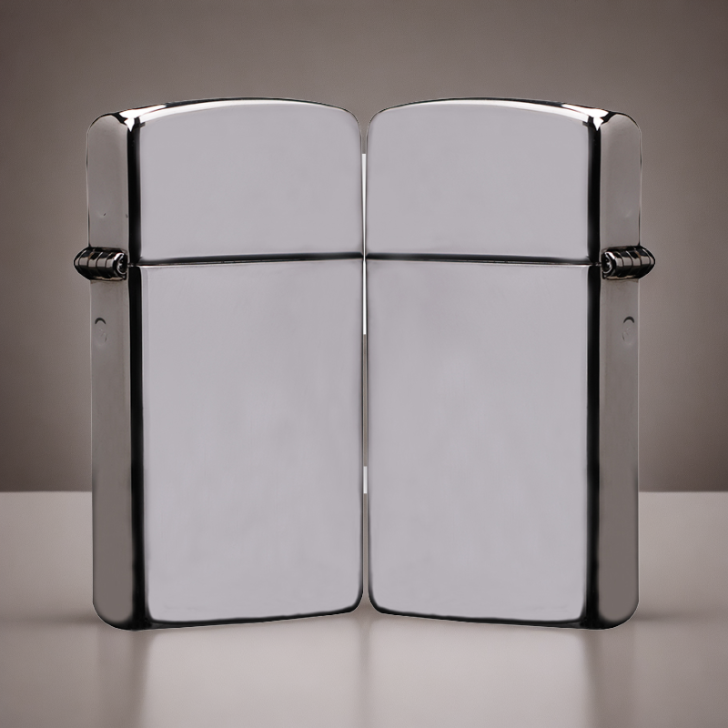 ZIPPO/之宝纤巧窄机【镜面盔甲光板】正品煤油打火机 KF-FD