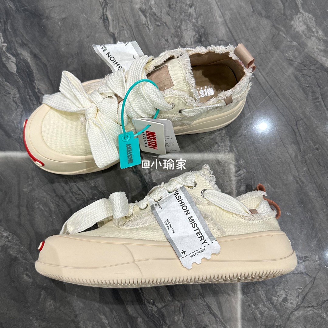 鞋有亿 檀健次开口笑帆布鞋女鞋2025秋冬新款鞋子小白鞋厚底板鞋