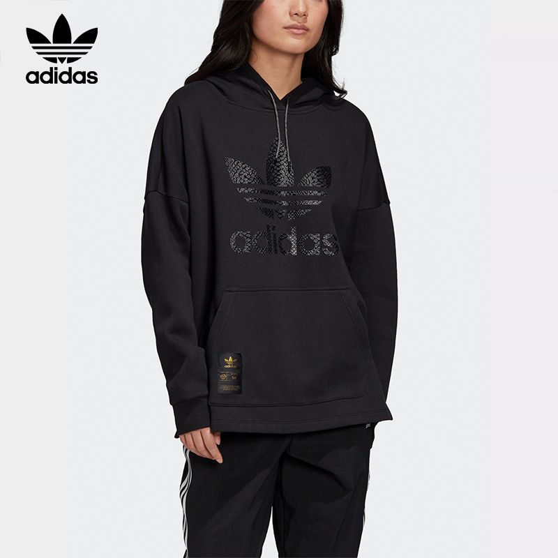 adidas/阿迪达斯正品新款三叶草运动卫衣女款长袖套头衫GK1721