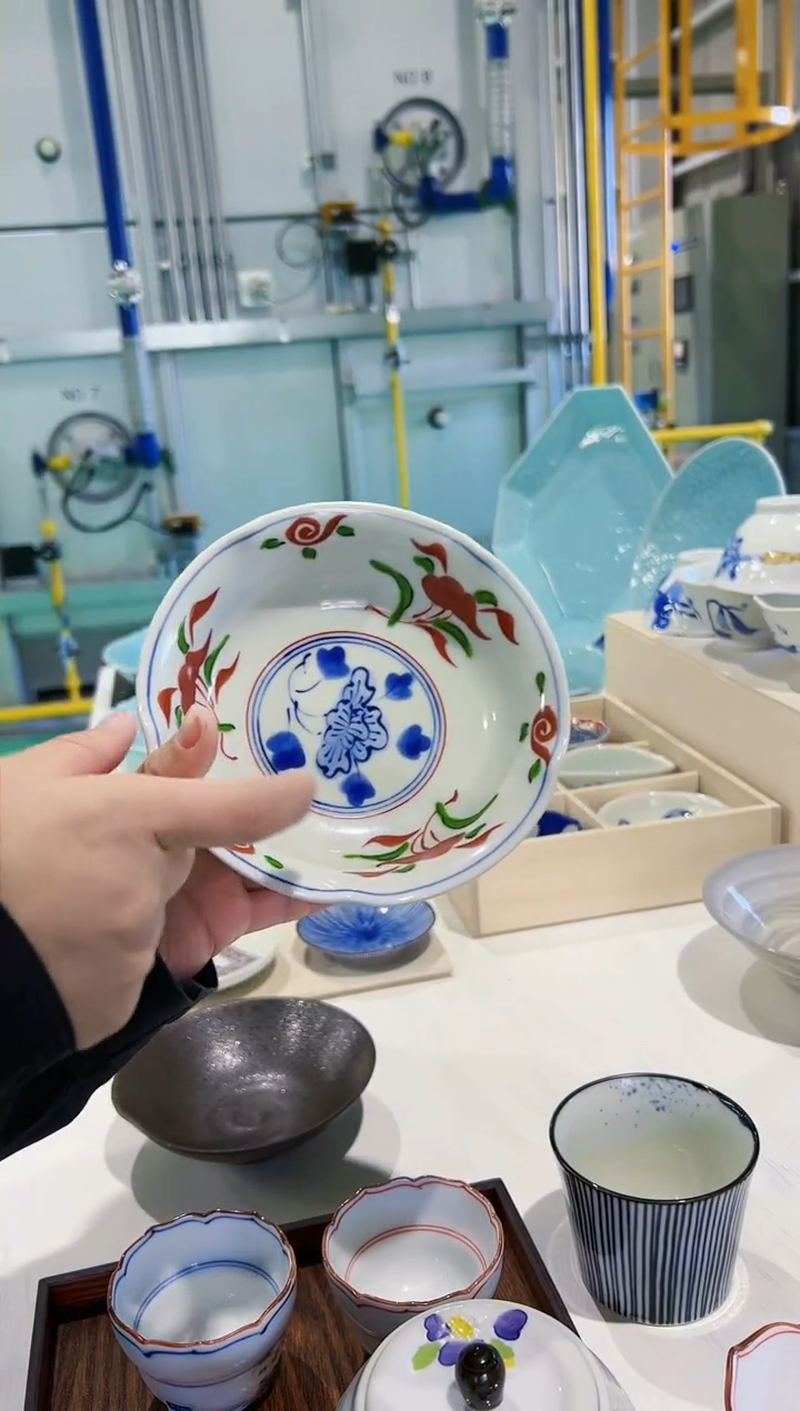 【闪购商品】瓷碗万歴牡丹　多用小鉢
