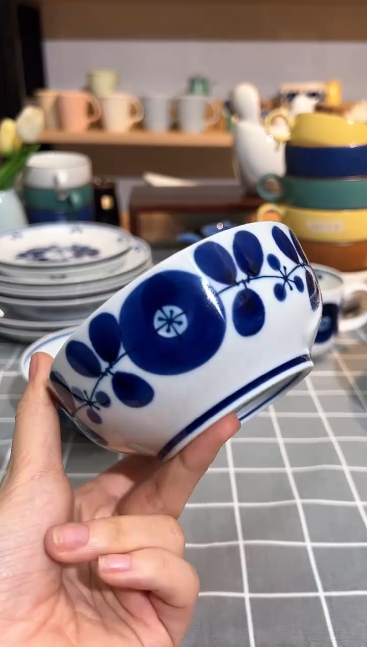 【闪购商品】碗花束 碗 （S)φ12.5×5cm
