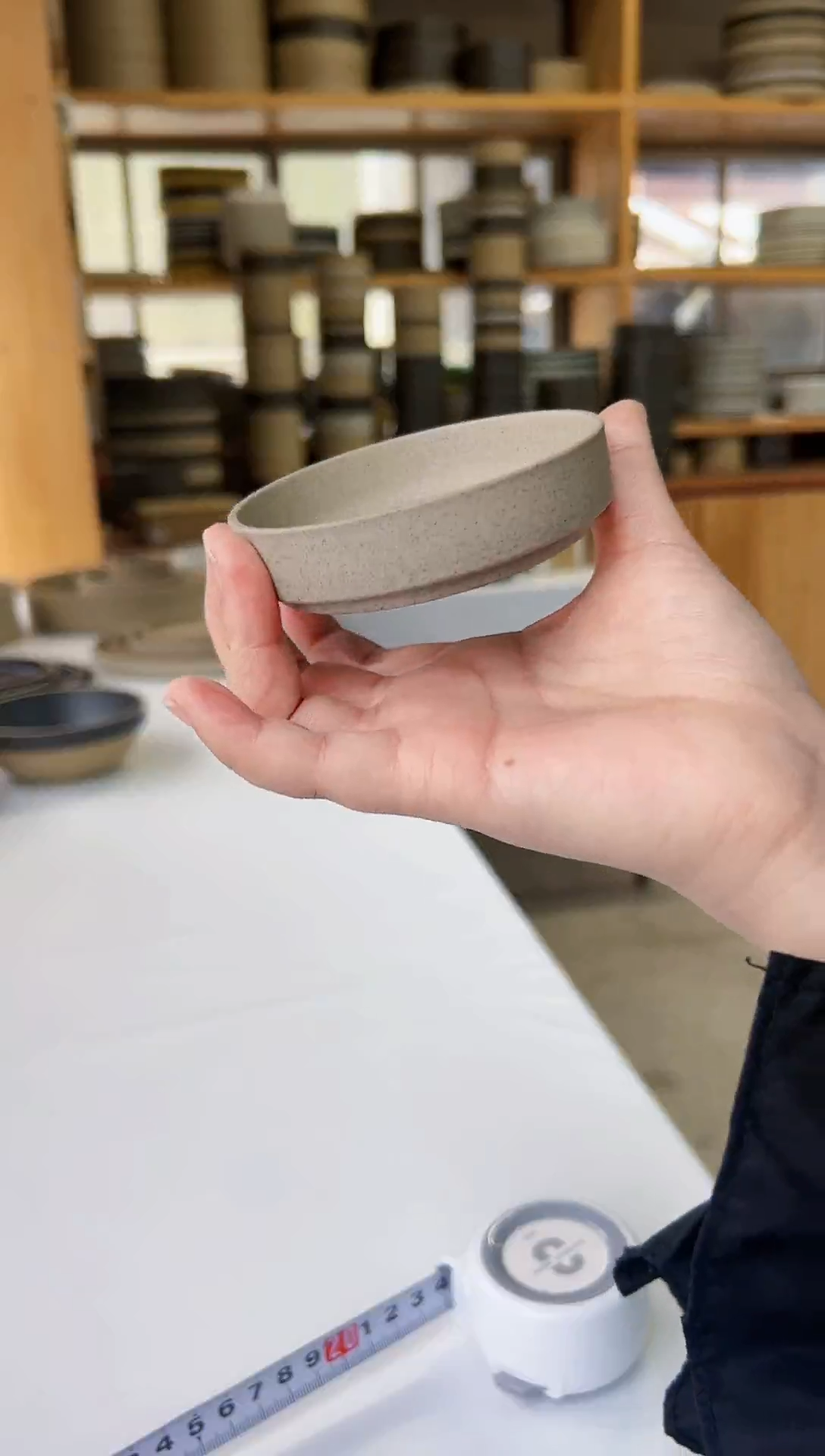 【闪购商品】瓷碗魄色林小钵（棕）　φ８５ｘ２１