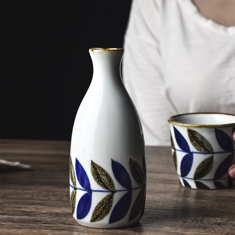 HASAMI-YAKI/波佐见烧日本翔芳窑酒壶中式酒具陶瓷酒瓶烫酒器