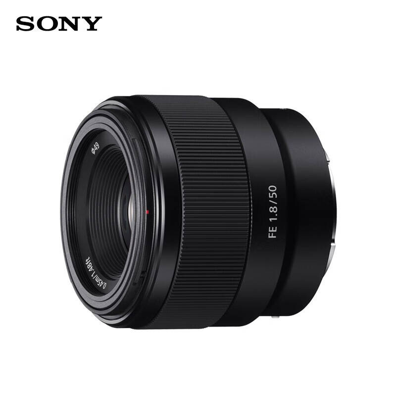 99新 Sony/索尼 FE50F1.8全画幅定焦镜头特写人像街拍 夜景大光圈