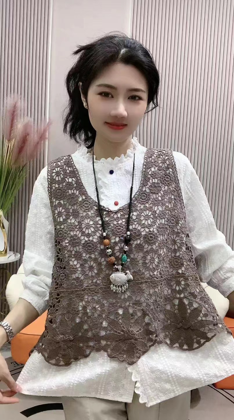 新款0096镂空背心