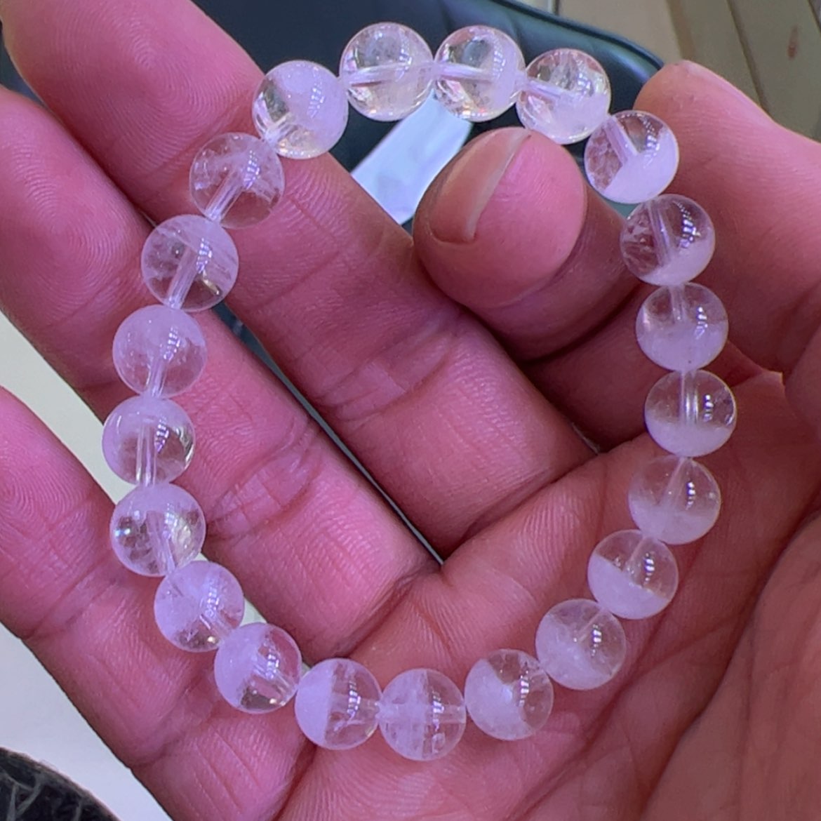 【闪购商品】水晶手链未镶嵌白幽灵手链9