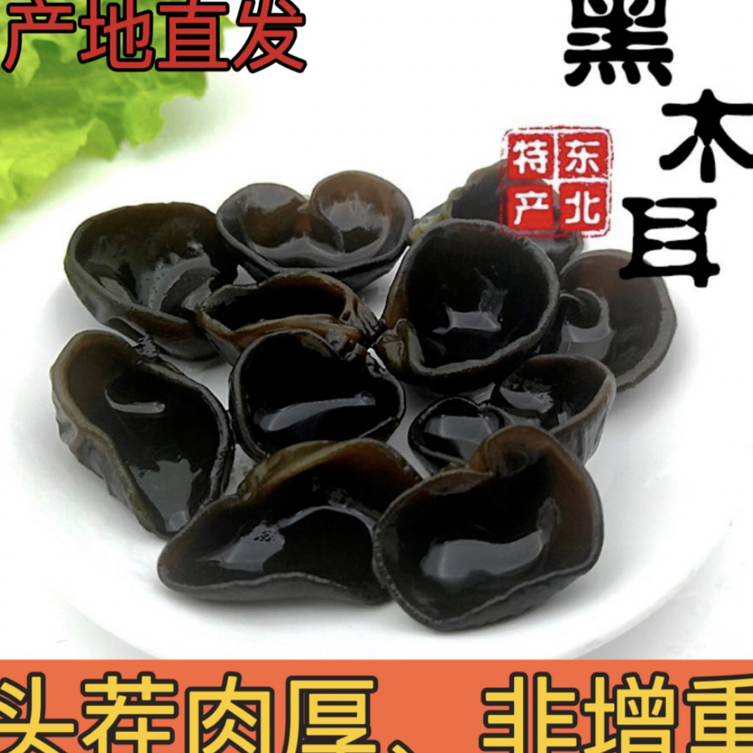 【主播专属】东北黑木耳碗耳(真木耳、无增重)