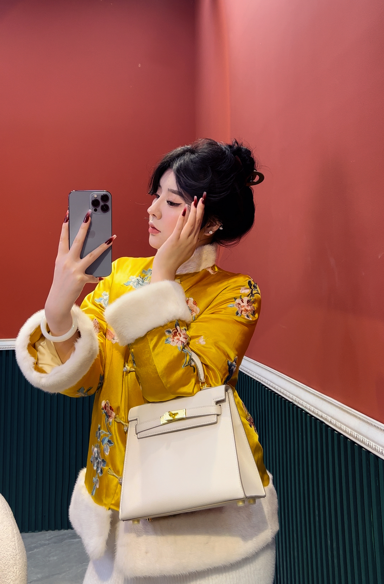 暗香外套套装上衣汉服中式设计师秋冬睡衣