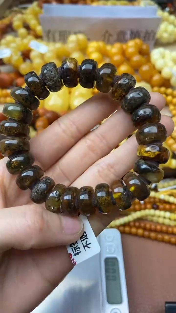 【闪购商品】蜜蜡颈饰未镶嵌44