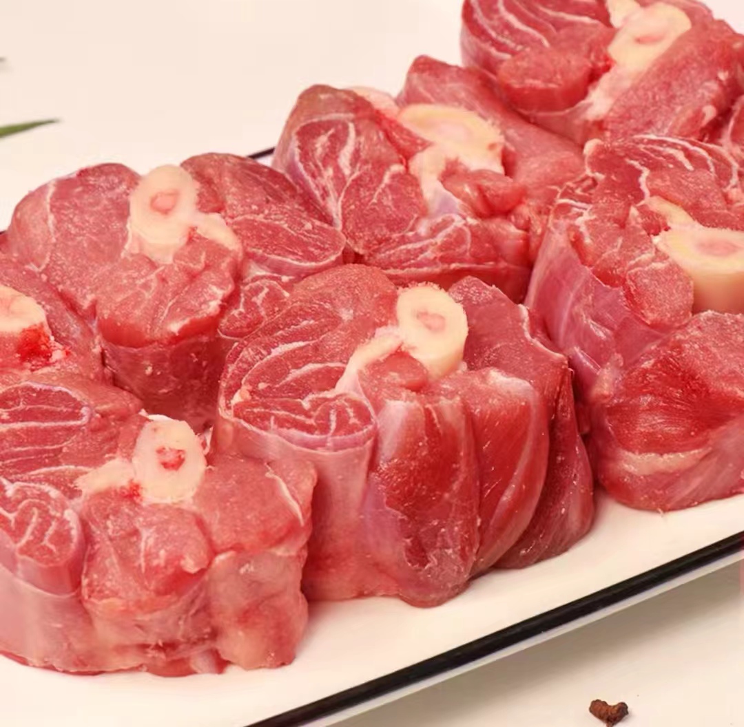 【羊小腿】原切新鲜溜达羊 羊玉环羊腱子肉5斤包邮分割称重
