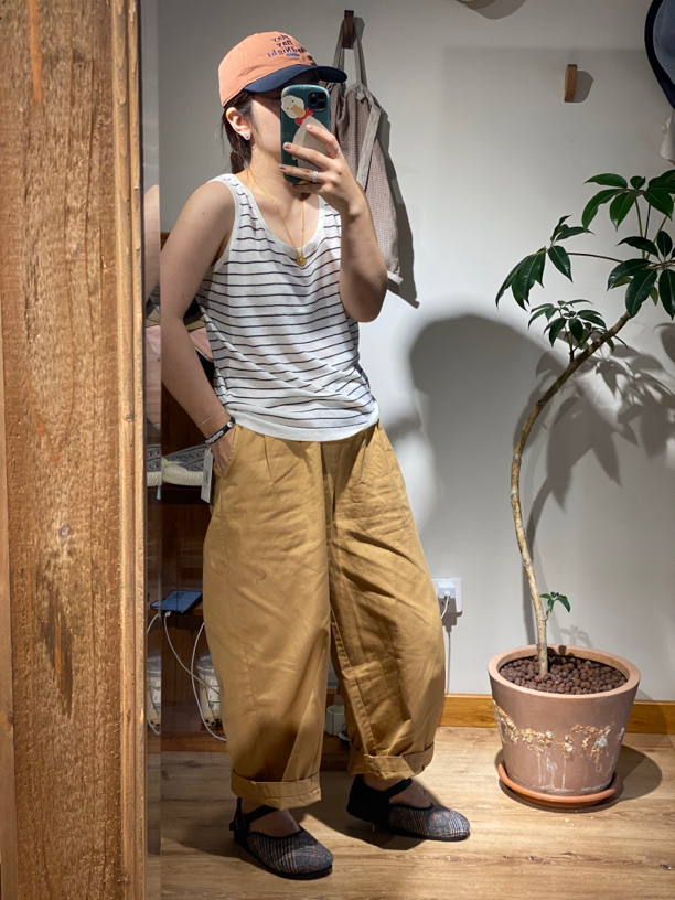 【倪子小窝】针织背心超柔软宽松文艺圆领日系