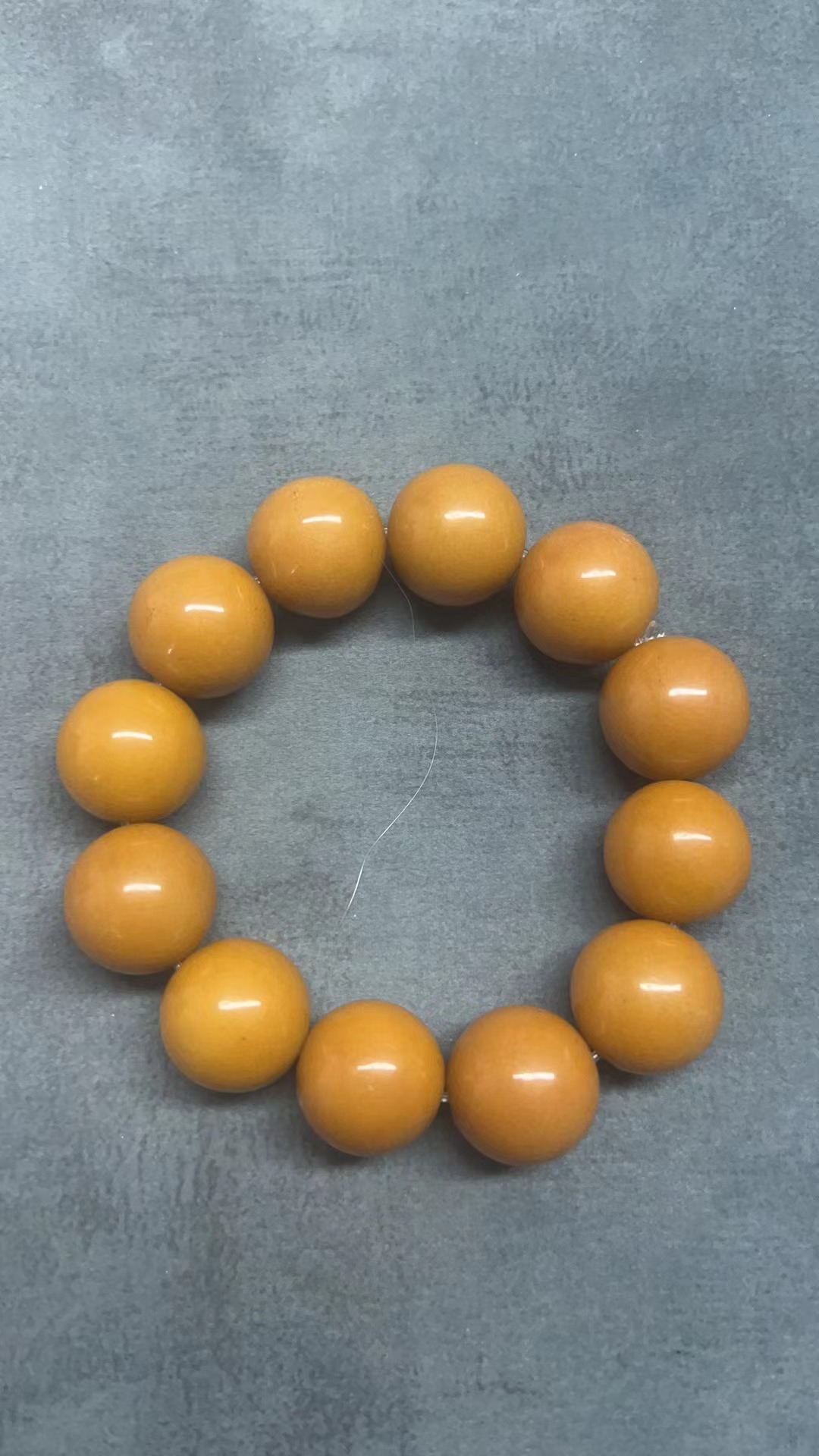 和田玉黄沁手串时尚靓丽百搭