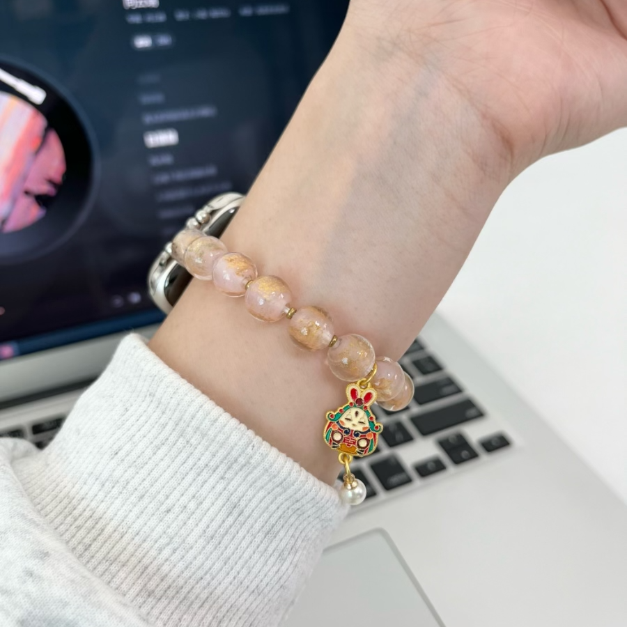 适用苹果iwatchS9手表表带ultra新年限定祈福款applewatch8/7/6/5