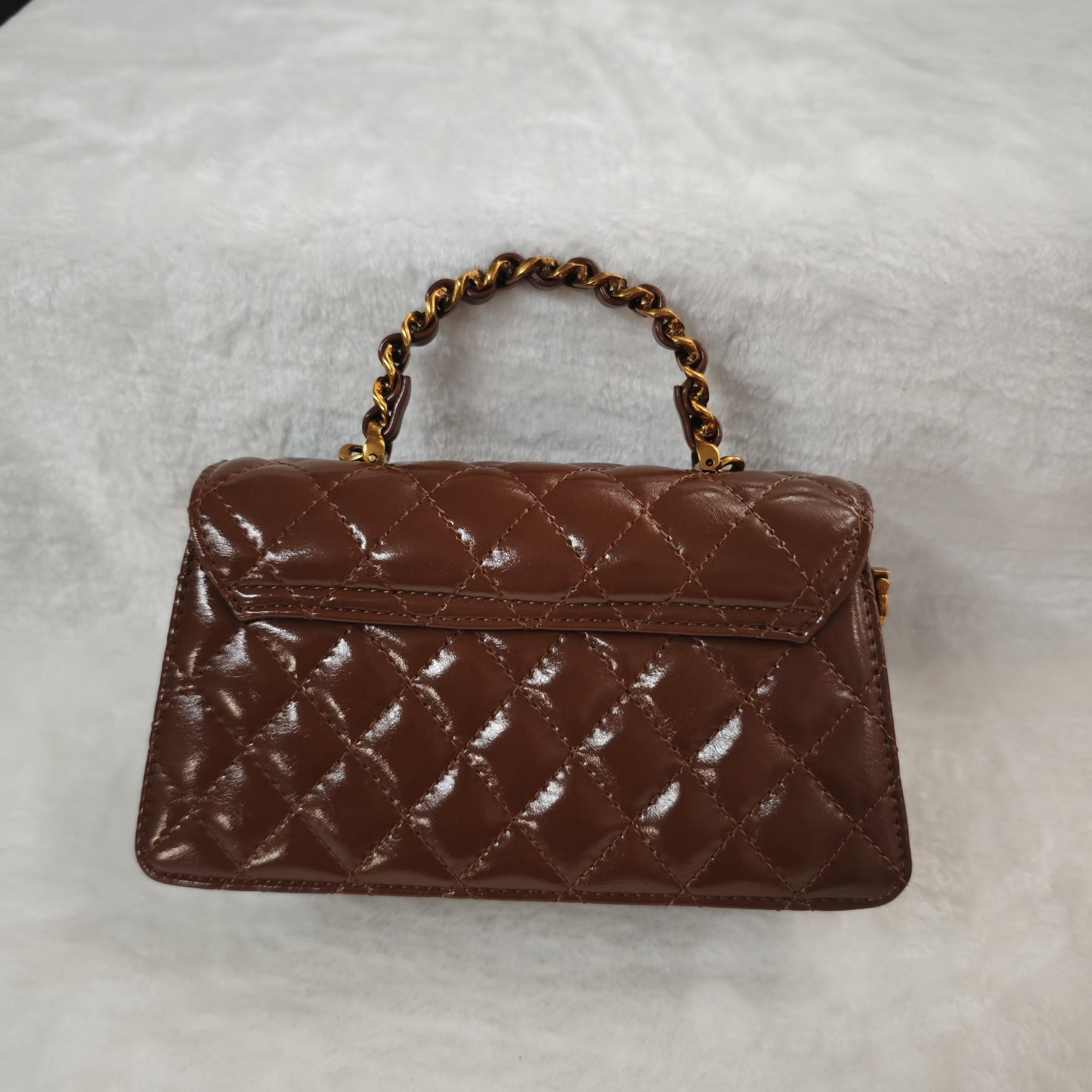 复古风链条斜挎包