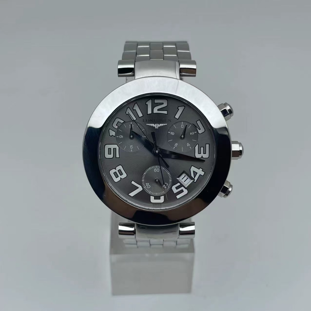 95新 Longines/浪琴 浪琴计时系列/表经38mm/单表/石英