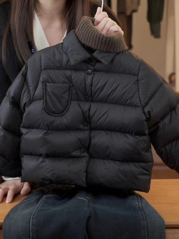 儿童羽绒服宝宝轻薄婴儿外穿衣服男女童秋冬季内胆加厚中