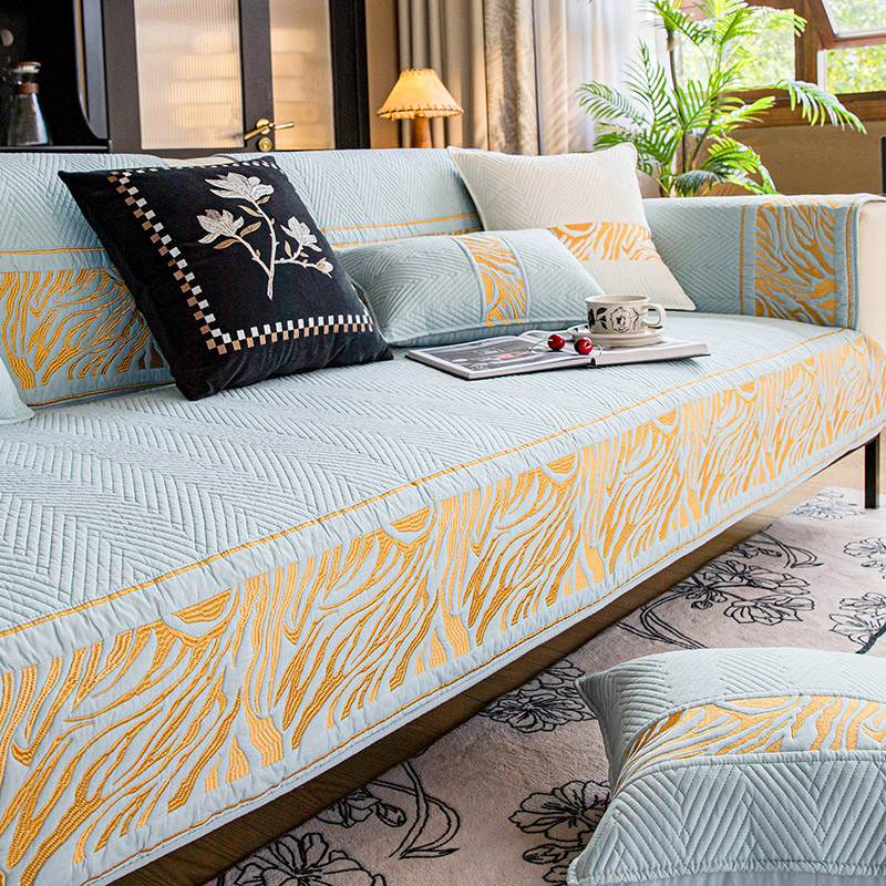 2025高级新款沙发垫全棉沙发坐垫轻奢极简风沙发盖巾高级感沙发布