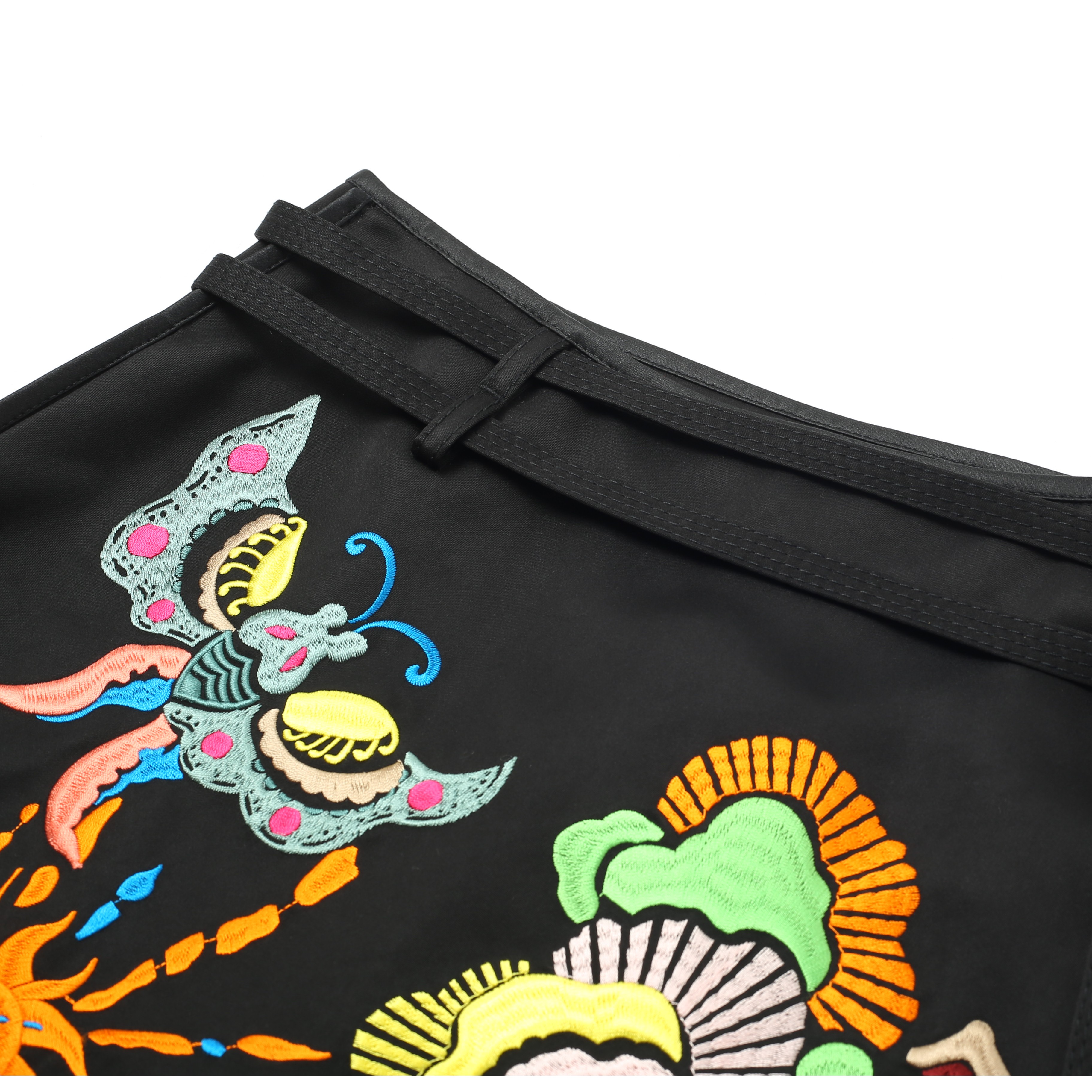 【苗族古歌】ZHUCHONGYUN2023冬蝴蝶妈妈刺绣中式半裙C1DE34442