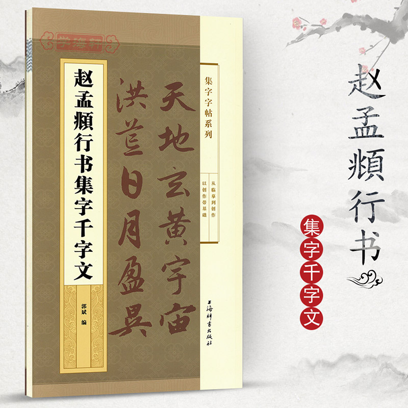 赵孟頫行书集字千字文集字系列成人学生毛笔字帖赵孟俯书法临摹临