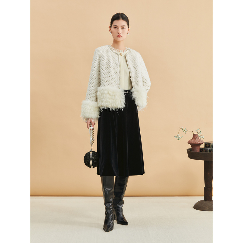 YINER音儿24冬真皮皮草8C64309196