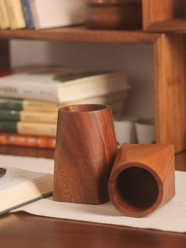 茶周边收纳茶道器具笔筒6*6*10