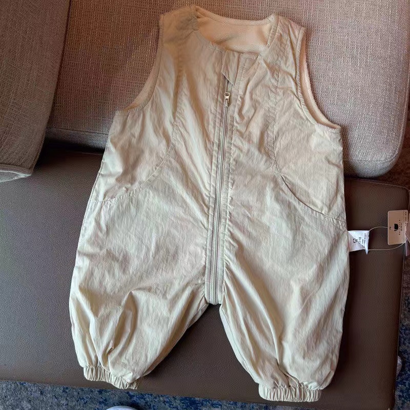 儿童冲锋衣加绒三防背带裤2025卡通背带裤婴儿童小童女童连体衣服