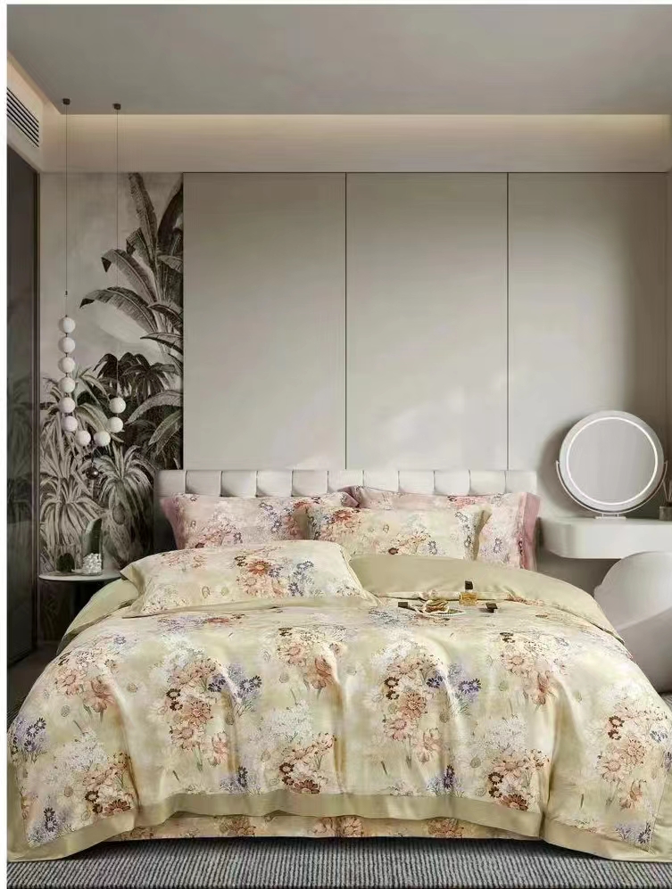 【彼岸花黄】200*230cm天丝棉春秋被柔软顺滑轻奢天丝春秋被