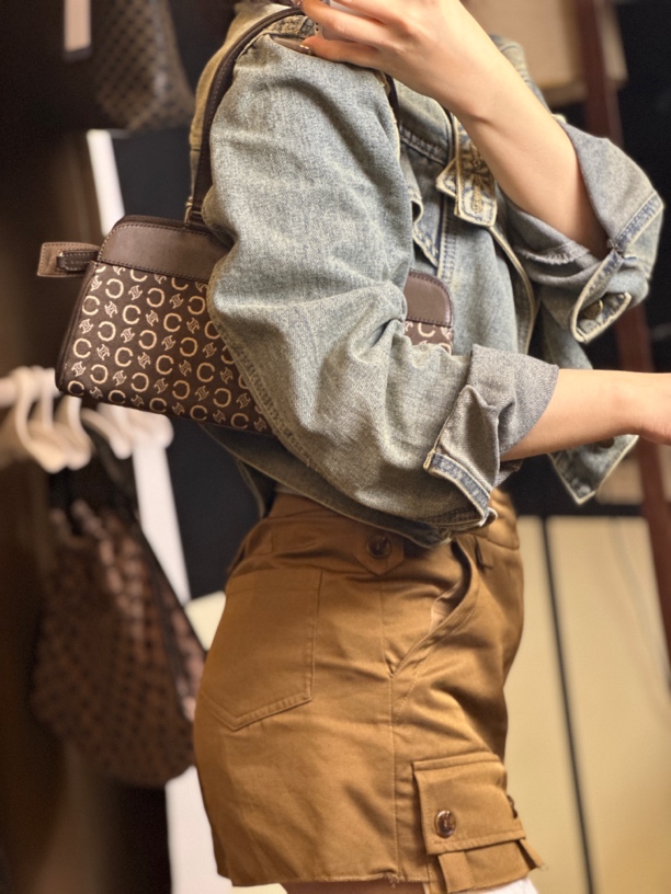 95新 Celine/思琳 Celine瑟琳中古单肩包r48