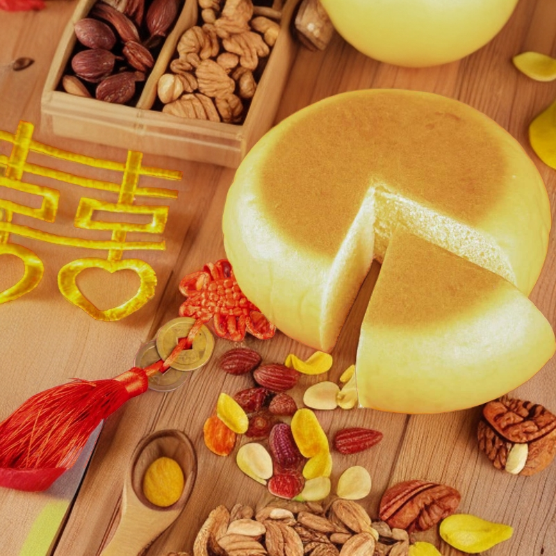 乳山大喜饼200克/个跑山鸡蛋和面6个装手工制作