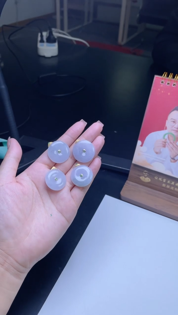 【闪购商品】翡翠颈饰未镶嵌ADL/平安扣/多样性发