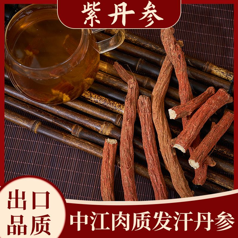 正宗中江紫色丹槮 大根茎 整根  泡水 煮水   500克 包邮