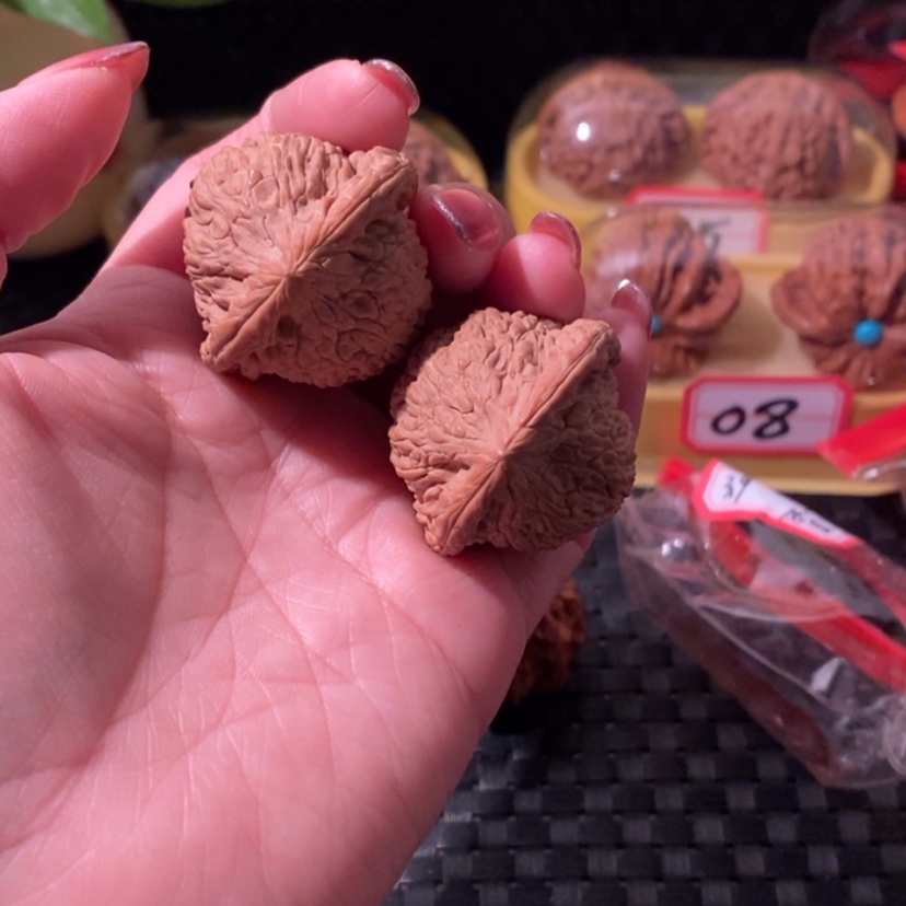 【闪购商品】文玩核桃把件你*泥鳅背37