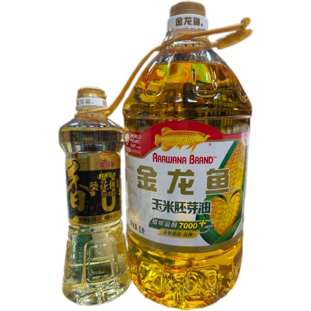 金龙鱼玉米胚芽油5L+700ml