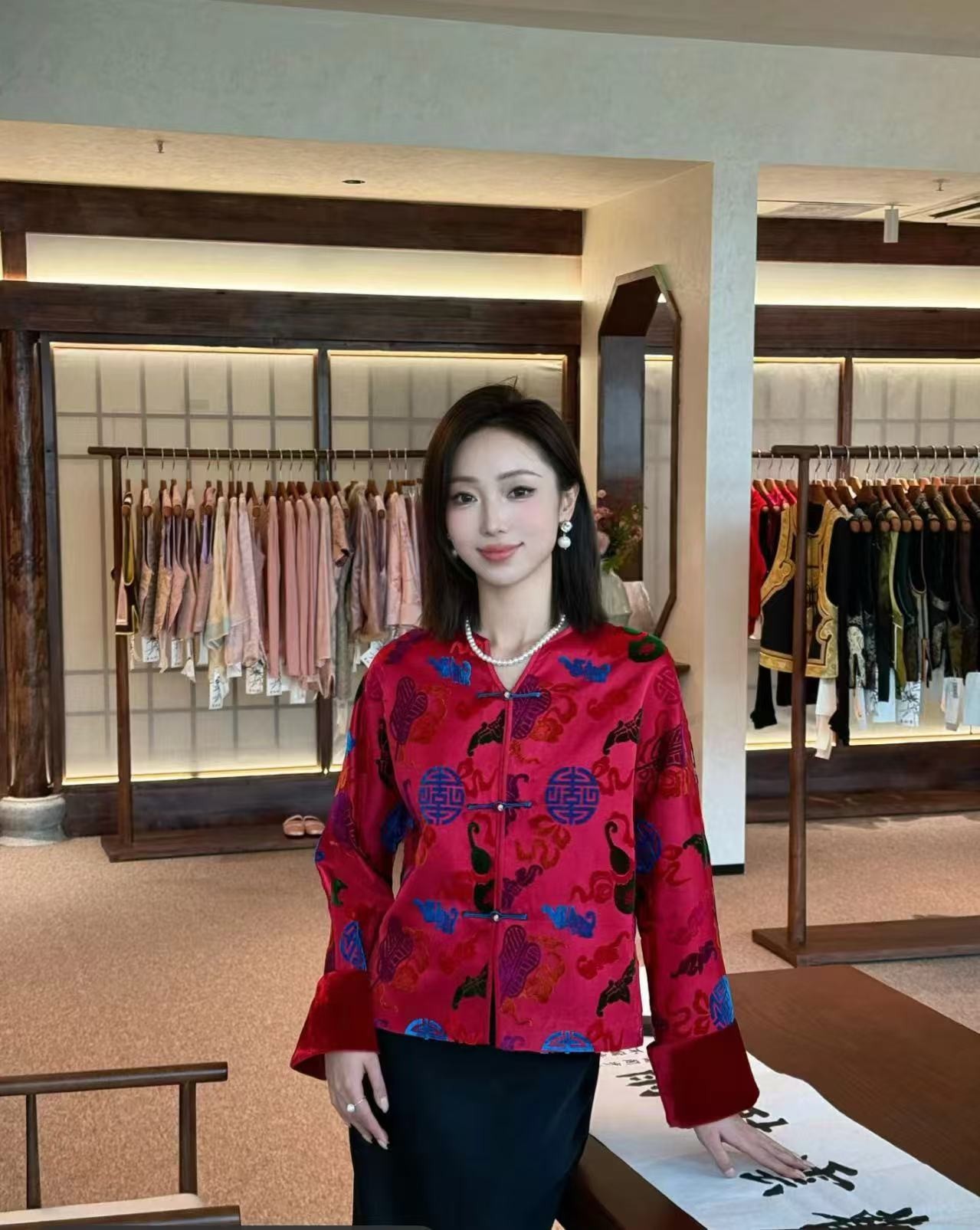(婷婷精选)深圳南油网红时尚休闲复古双面货连衣裙精选