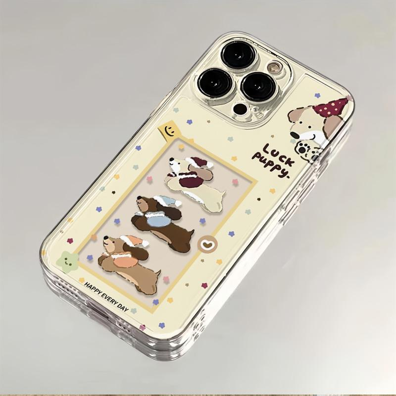 圣诞可爱小狗适用苹果小米oppovivo华为iPhone12/13/14/15手机壳