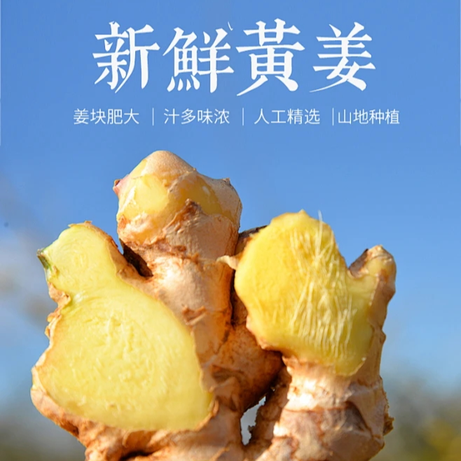农家生姜农家土货