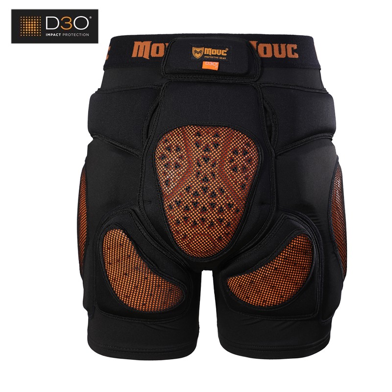 MOUC男女D3O双板单板滑雪护臀屁垫防护D3O材料极限运动护具