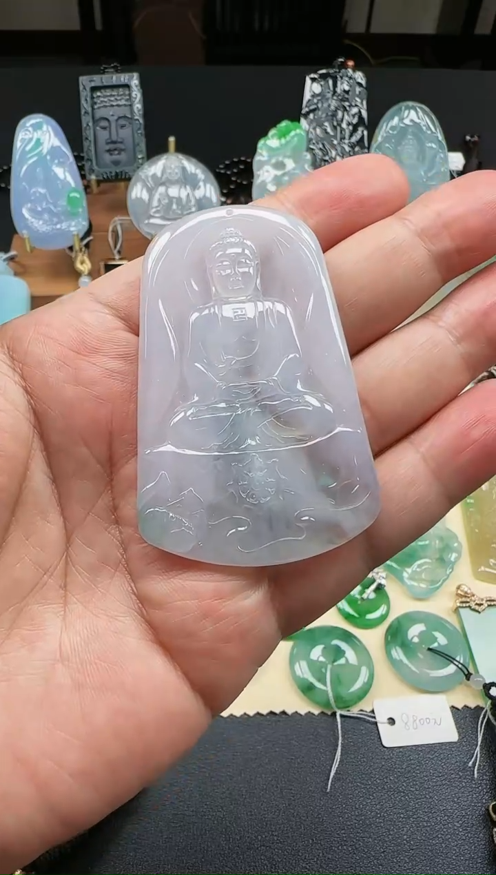 【闪购商品】翡翠颈饰未镶嵌吊坠
