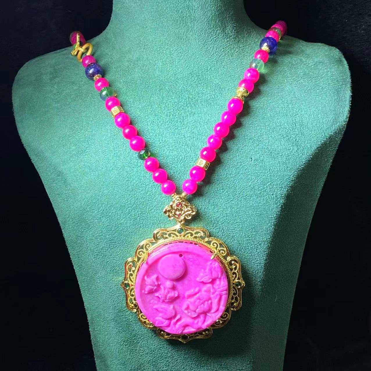 20JJ CY384 精美珠宝项链【尺寸49*10mm】