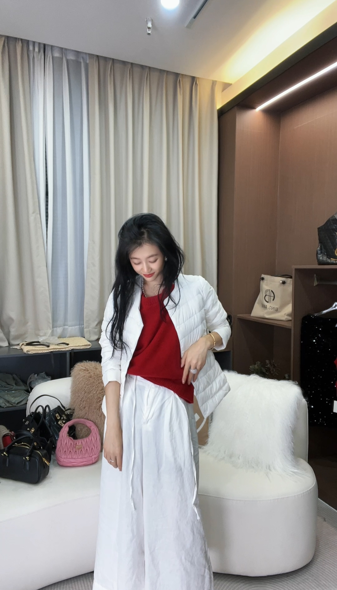 【超轻薄薄羽绒外套】V领圆领两穿薄羽绒外套 收腰显瘦轻薄设计