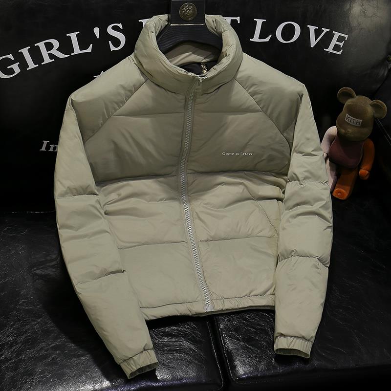 韩版欧货冬季新款羽绒服高端潮牌男士秋加厚短款潮流百搭保暖外套