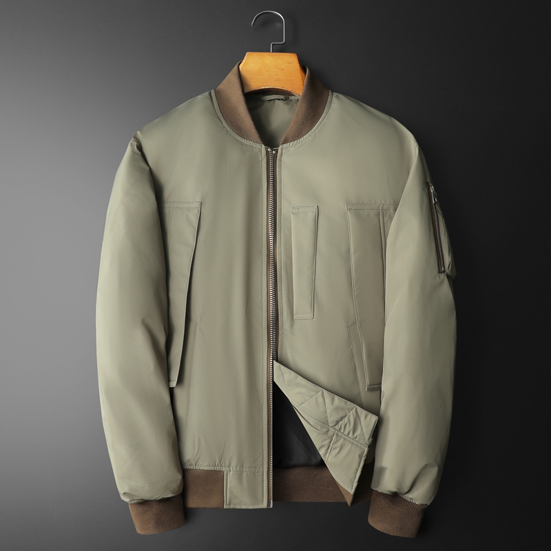 漫威毒液加厚羽绒服男2023冬季新款棒球领休闲白鸭绒潮牌保暖外套