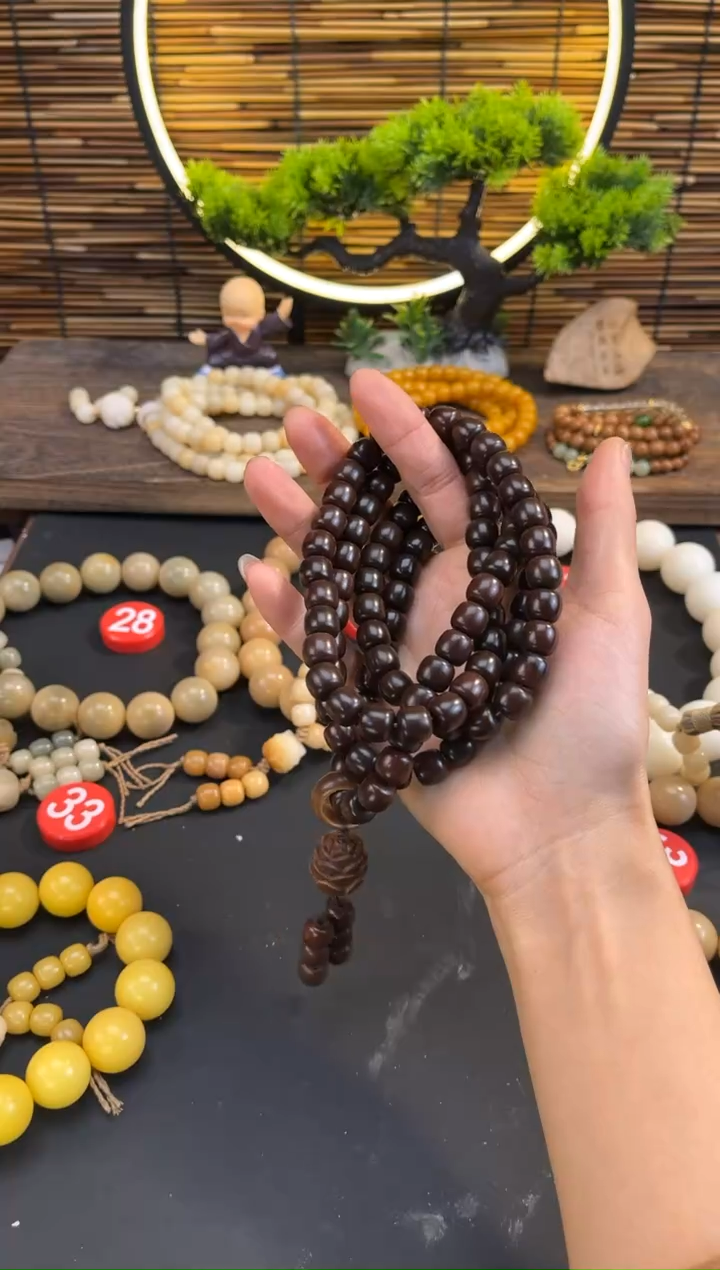 【闪购商品】菩提根/象牙果手串108颗脖挂