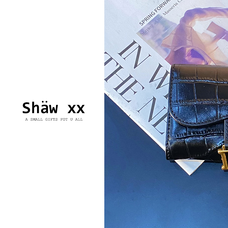 Shaw xx【第三人称】新款头层牛皮高级感百搭真皮卡包  HX5010#