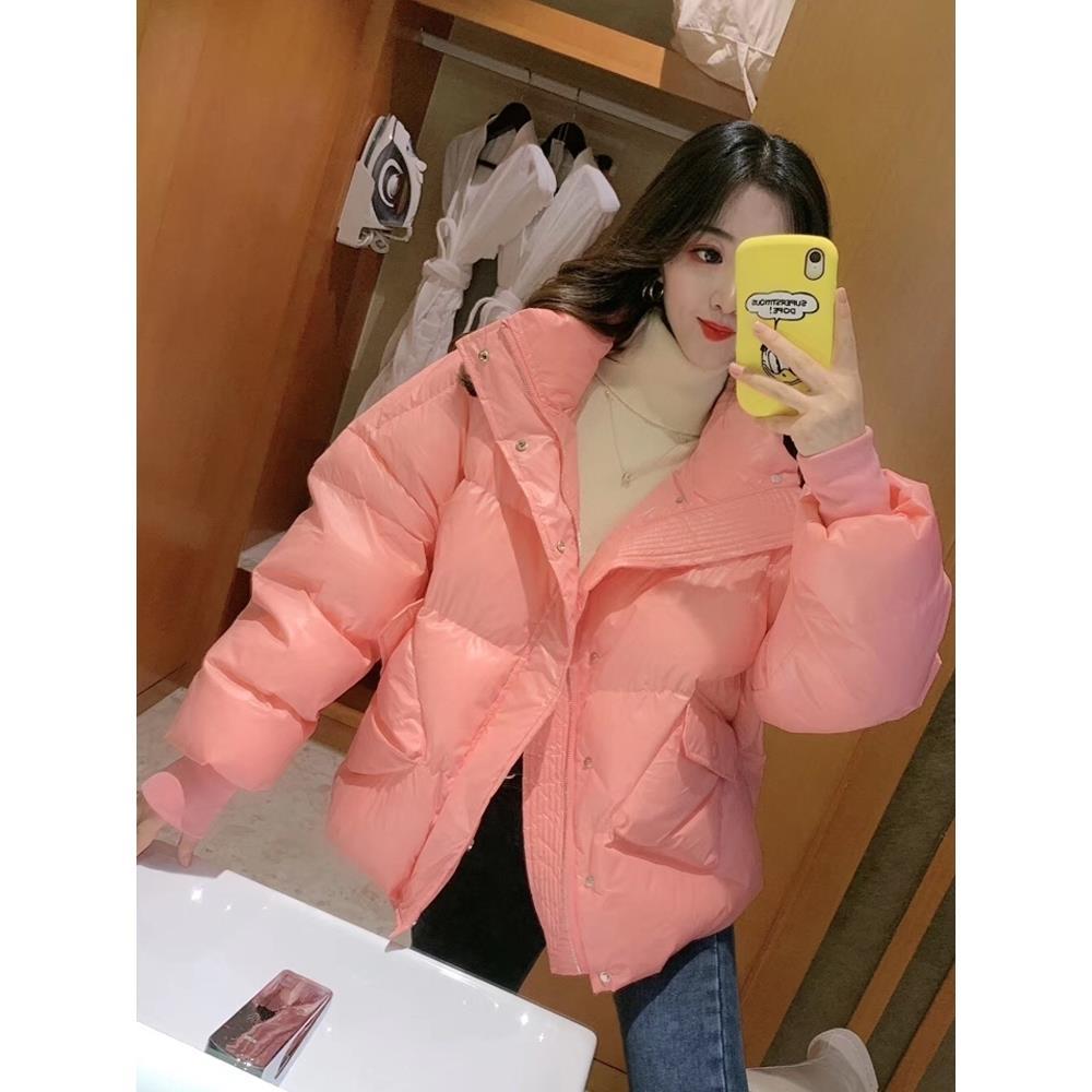 最新款冬季棉衣羽绒服女外套新款2021爆款短款韩版宽松面包